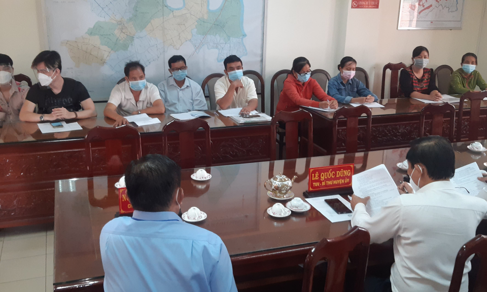 Châu Thành: Lãnh đạo đối thoại với nhân dân