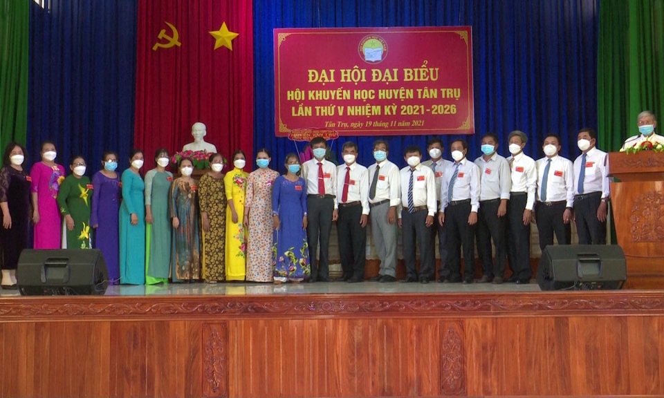 Tân Trụ: Đại hội Đại biểu Hội khuyến học nhiệm kỳ 2021- 2026
