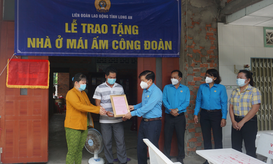 Bến Lức: Niềm vui từ Mái ấm Công Đoàn