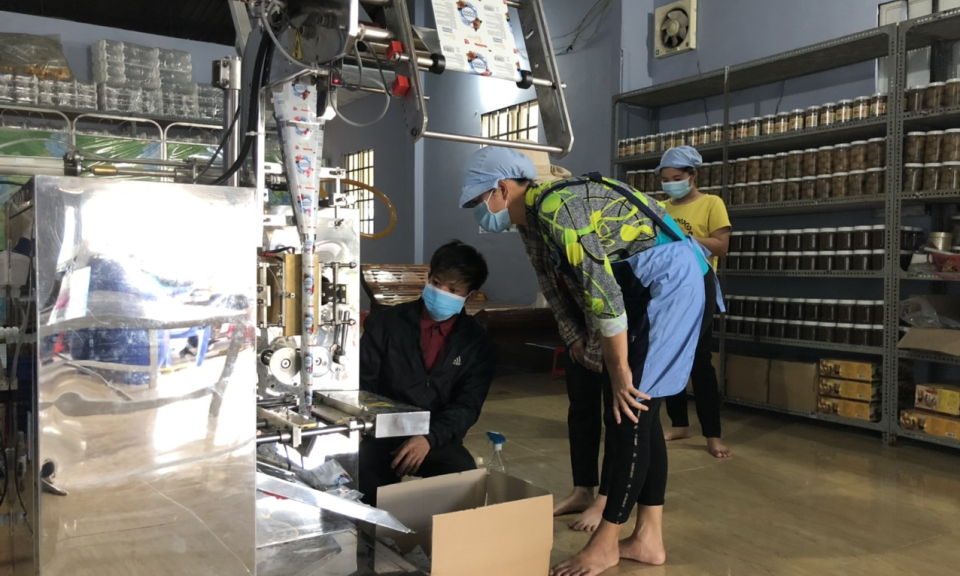 Nghiệm thu hỗ trợ ứng dụng máy đóng gói nguyên liệu dạng sệt trong sản xuất chanh