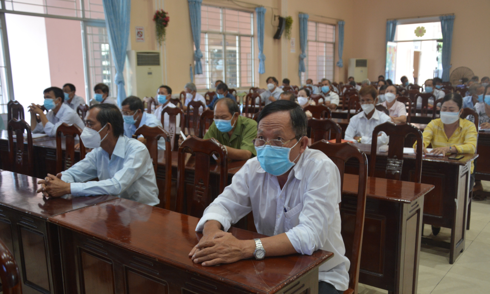Cần Giuộc: tập huấn công tác dân vận, dân tộc, tôn giáo