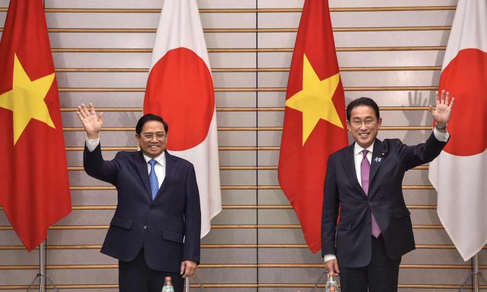 Thủ tướng Chính phủ Phạm Minh Chính hội đàm với Thủ tướng Nhật Bản Kishida Fumio