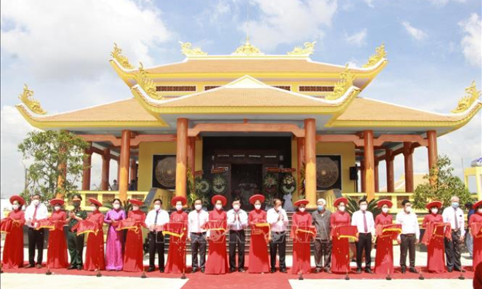 Đón nhận bằng xếp hạng di tích Khu tưởng niệm cán bộ, chiến sĩ Tiểu đoàn 263