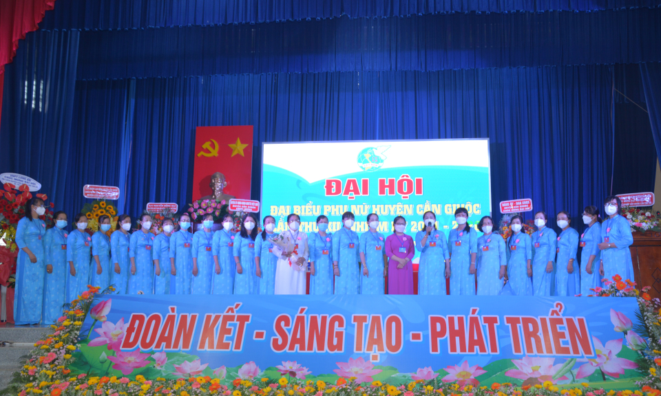 Cần Giuộc: Đại hội LHPN huyện lần thứ XII nhiệm kỳ 2021-2026