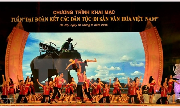 Tuần &#8216;Đại đoàn kết các dân tộc &#8211; Di sản văn hóa Việt Nam&#8217; từ ngày 18-23/11