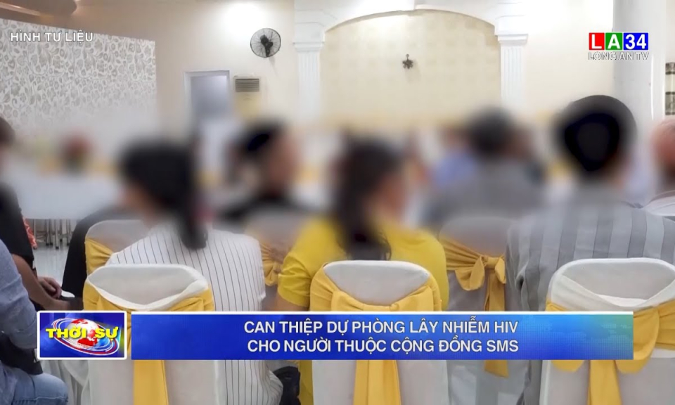Can thiệp dự phòng lây nhiễm HIV cho người thuộc cộng đồng SMS