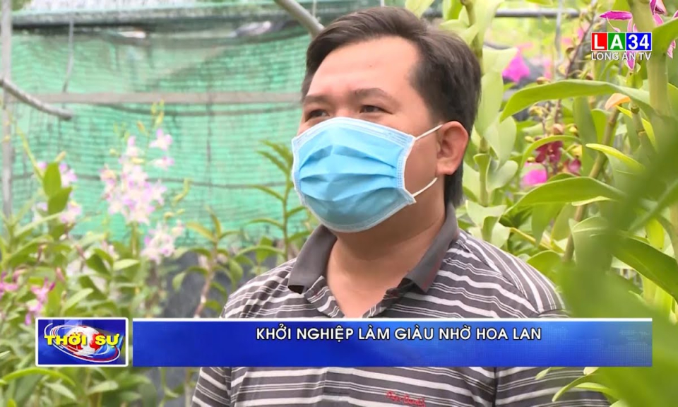 Khởi nghiệp làm giàu nhờ hoa lan