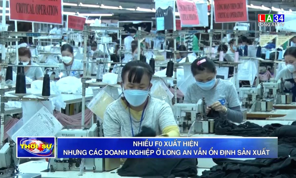 Nhiều F0 xuất hiện nhưng các doanh nghiệp ở Long An vẫn ổn định sản xuất