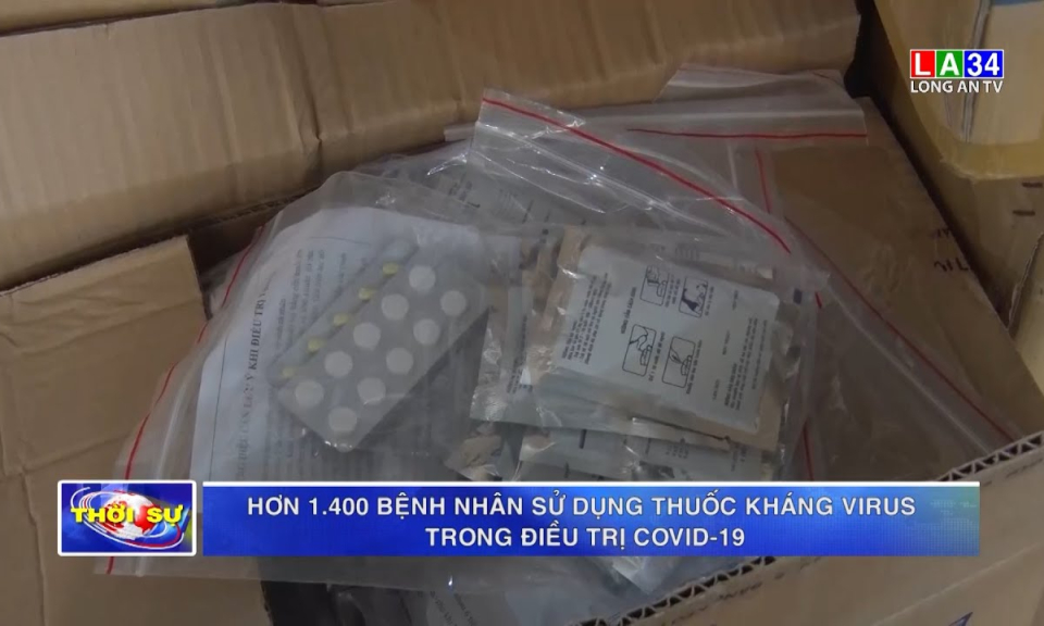 Hơn 1.400 bệnh nhân sử dụng thuốc kháng virus trong điều trị Covid-19