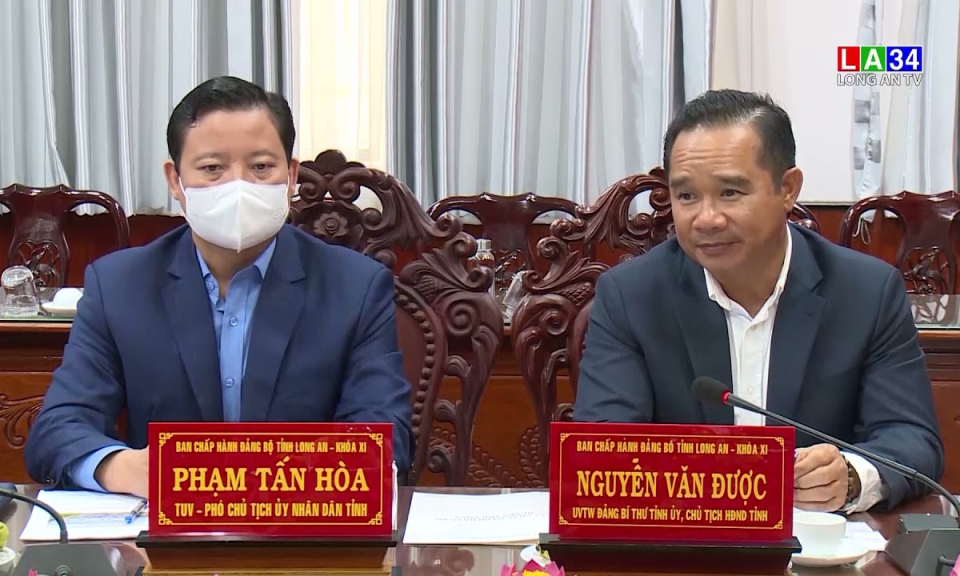 Lãnh đạo tỉnh Long An làm việc với Tập Đoàn AEON Việt Nam để tìm hiểu cơ hội đầu tư