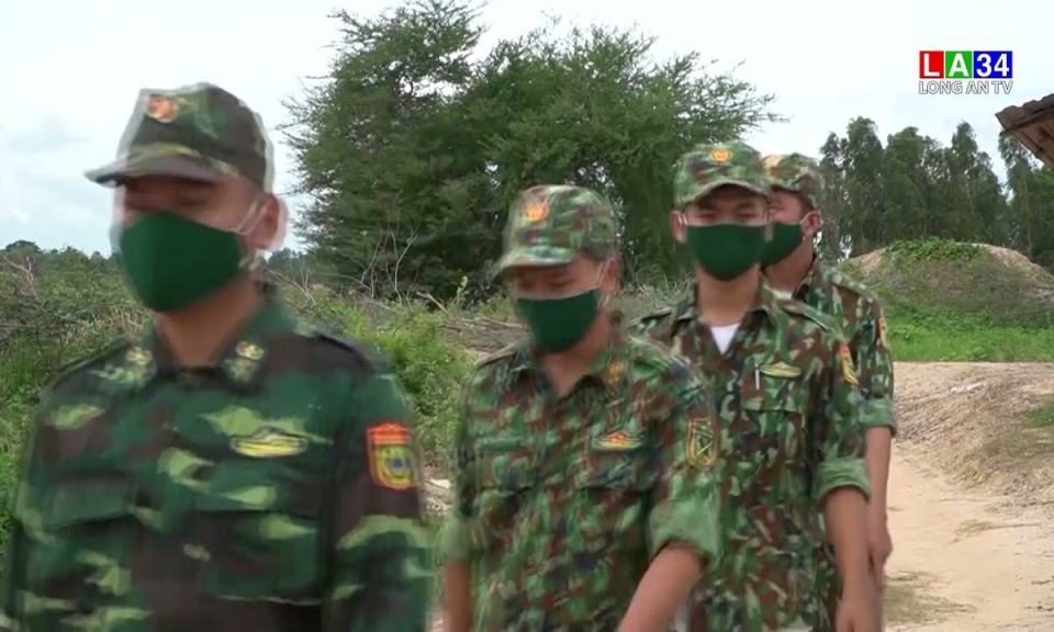 Biên phòng Long An nỗ lực ngăn chặn biến chủng mới