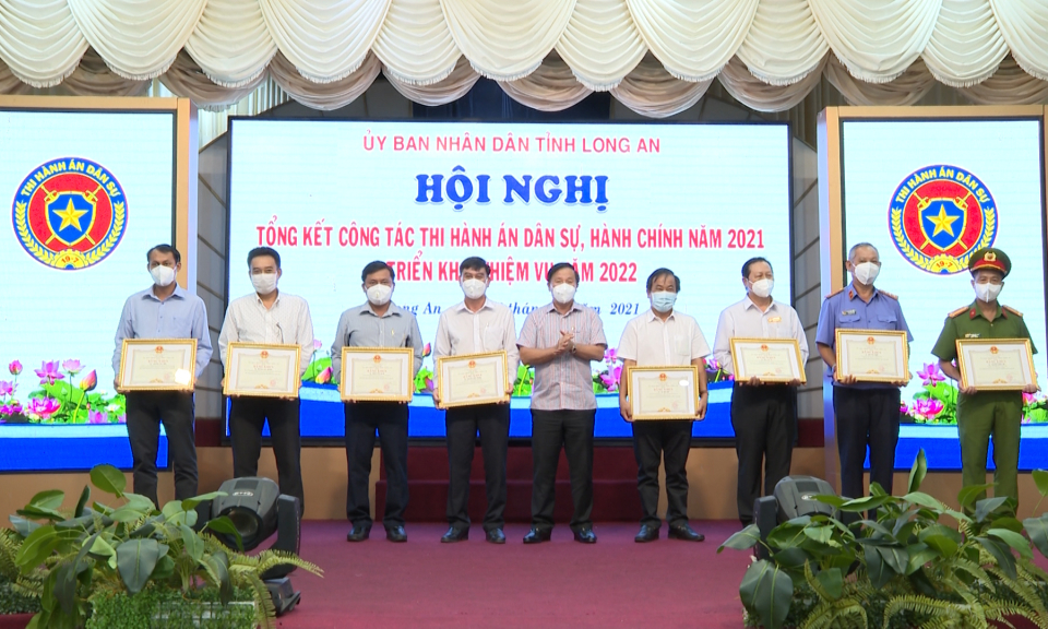 Hội nghị tổng kết công tác thi hành án dân sự, hành chính năm 2021