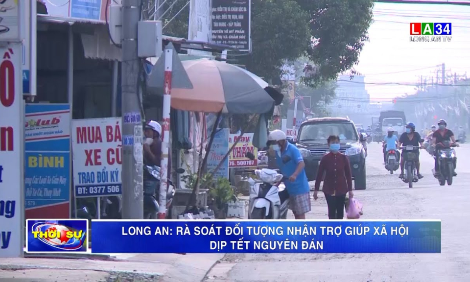 Long An: Rà soát đối tượng nhận trợ giúp xã hội dịp Tết Nguyên Đán