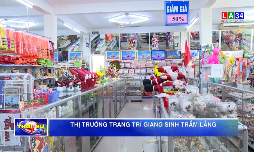 Thị trường trang trí Giáng sinh trầm lắng