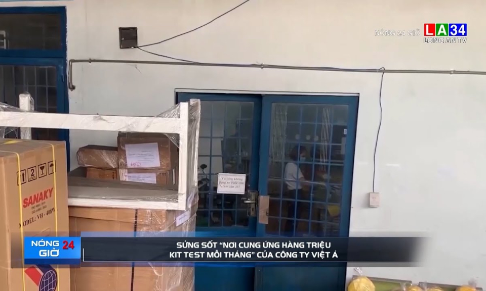 Sửng sốt &#8220;nơi cung ứng hàng triệu kit test mỗi tháng&#8221; của công ty Việt Á