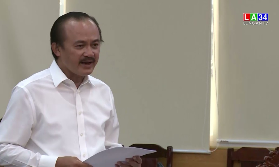 Năm 2021, lãnh đạo tỉnh Long An đối thoại với hơn 1.100 doanh nghiệp trên địa bàn tỉnh