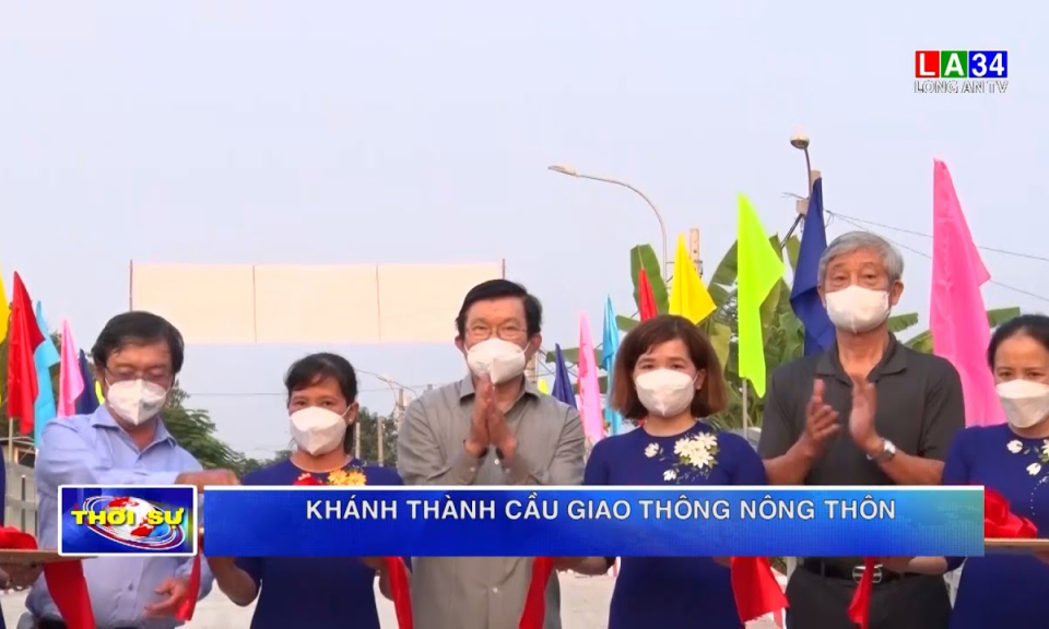Khánh thành cầu giao thông nông thôn