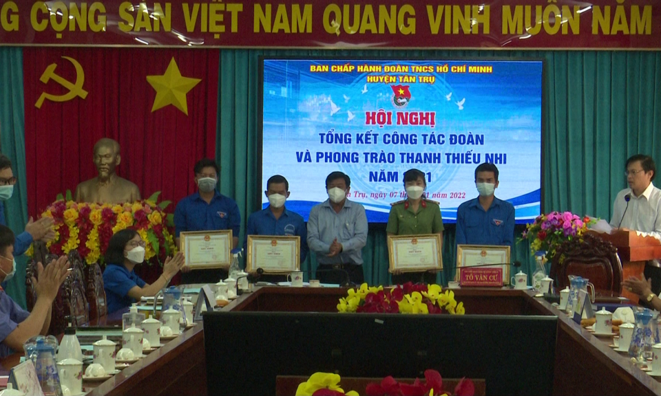 Tân Trụ: Công tác Đoàn và phong trào thanh thiếu nhi