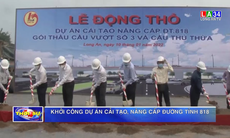 Khởi công dự án cải tạo, nâng cấp Đường tỉnh 818