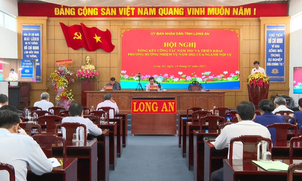 Sở Nội vụ tổng kết công tác năm 2021