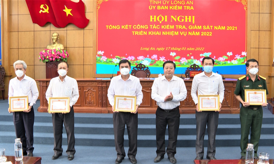 Tỉnh Long An tổng kết công tác kiểm tra, giám sát năm 2021