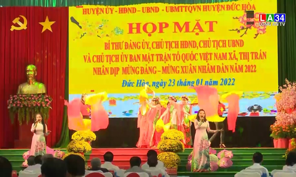 Đức Hòa họp mặt Mừng Đảng Mừng Xuân năm 2022