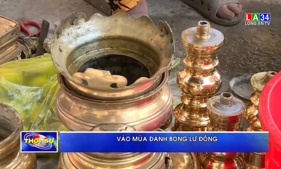 Vào mùa đánh bóng lư đồng