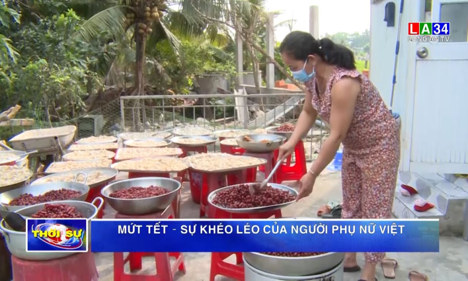 Mứt Tết &#8211; Sự khéo léo của người phụ nữ Việt