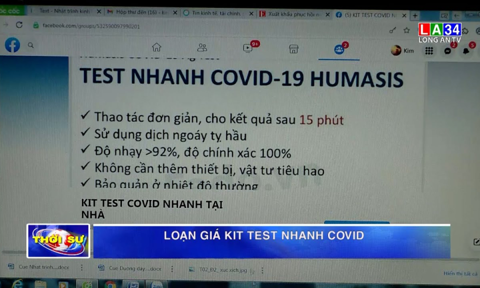 Loạn giá kit test nhanh Covid