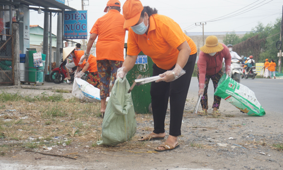 Bến Lức những Phụ nữ tiên phong trong bảo vệ môi trường