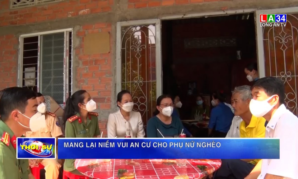 Mang lại niềm vui an cư cho phụ nữ nghèo