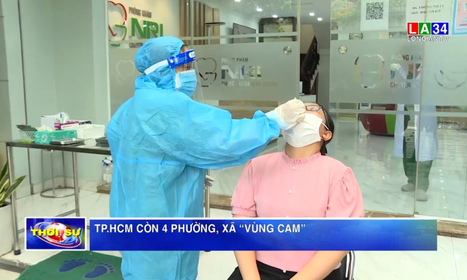 TP.HCM còn 4 phường, xã “vùng cam”