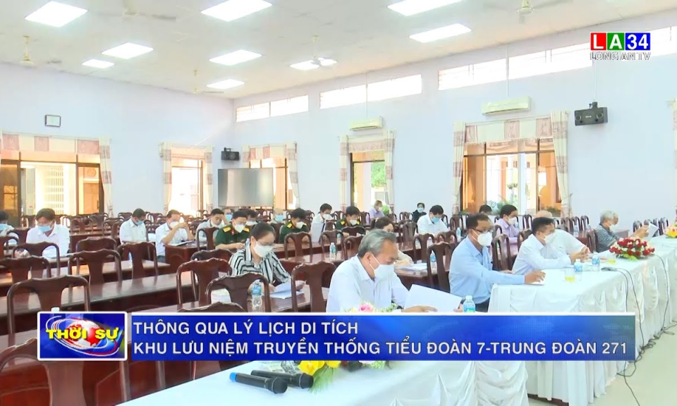 Thông qua lý lịch di tích “Khu lưu niệm truyền thống Tiểu đoàn 7 – Trung đoàn 271”