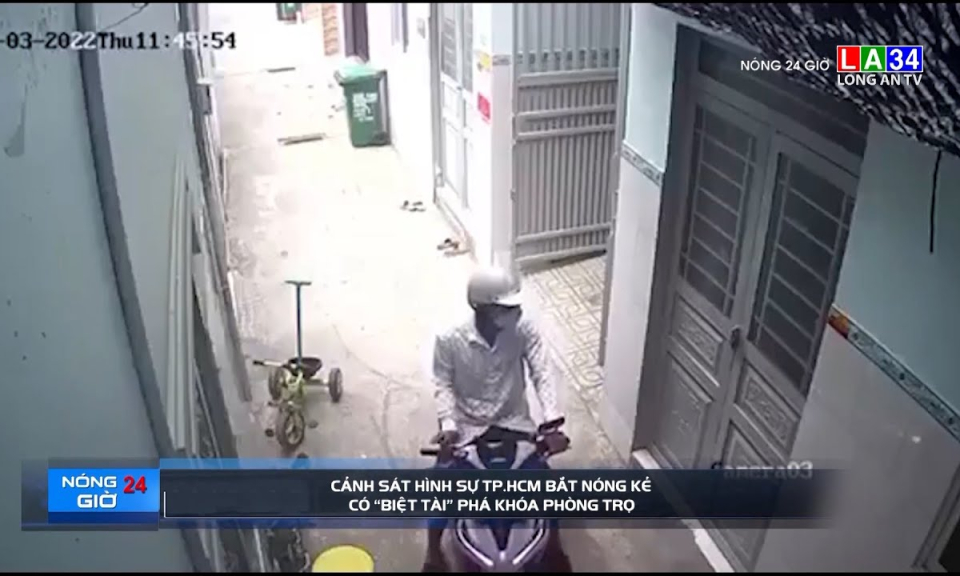 Cảnh sát hình sự TP.HCM bắt nóng kẻ có &#8220;biệt tài&#8221; phá khóa phòng trọ