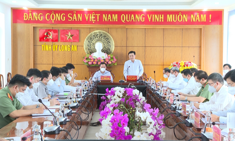 Ban Tôn giáo Chính phủ làm việc tại Long An về công tác tôn giáo