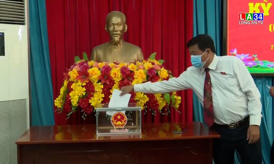 Tân Trụ: HĐND huyện tổ chức kỳ họp thứ 5 (kỳ họp chuyên đề)