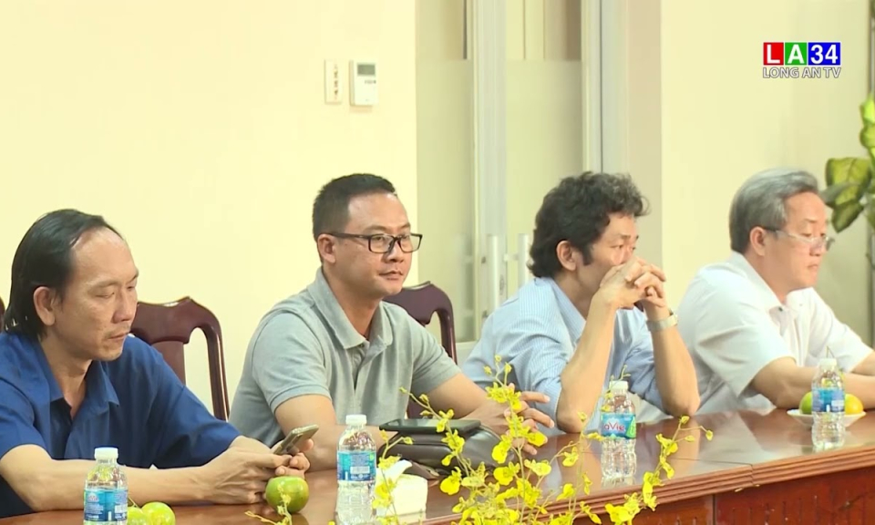 Đài PT&#038;TH Bến Tre học tập kinh nghiệm tại Đài PT&#038;TH Long An
