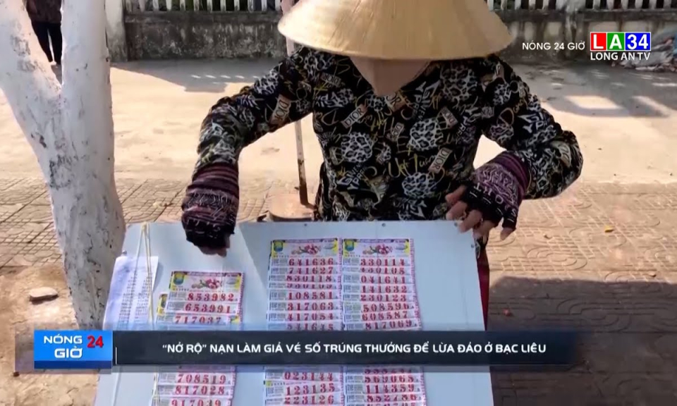 &#8220;Nở rộ&#8221; nạn làm giả vé số trúng thưởng để lừa đảo ở Bạc Liêu