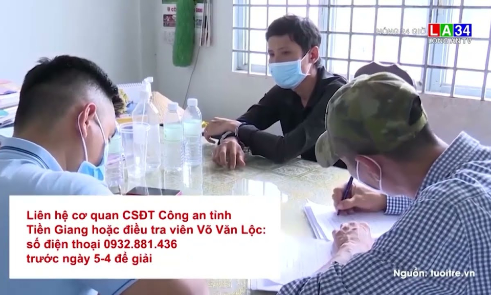 Vụ &#8220;đào hầm trốn truy nã&#8221; ở Tiền Giang, Công an thông báo tìm bị hại