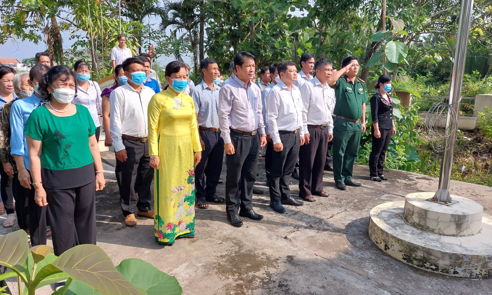 Châu Thành kỷ niệm 53 năm ngày hy sinh của Đội Nữ pháo binh