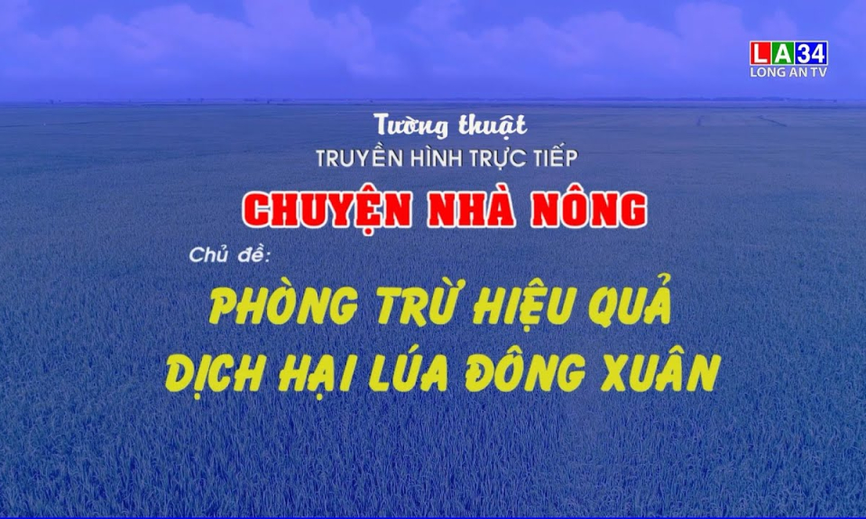 Chuyện nhà nông: Phòng trừ hiệu quả dịch hại lúa Đông Xuân