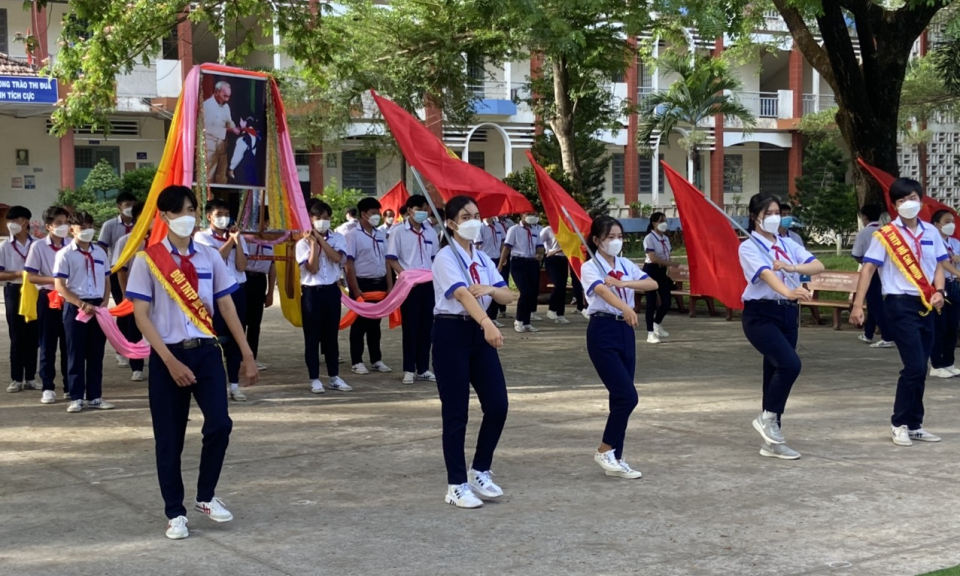 Đức Hòa tổ chức Ngày hội “Thiếu nhi vui khỏe &#8211; Tiến bước lên Đoàn”