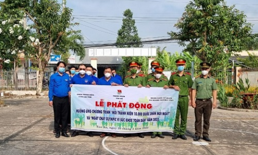 Thành Đoàn Tân An: Chương trình “Ngày chạy Olympic vì sức khỏe toàn dân”