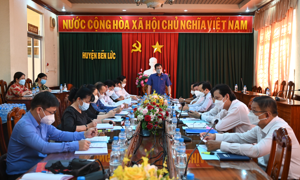 HĐND tỉnh giám sát công tác cải cách giáo dục tại huyện Bến Lức