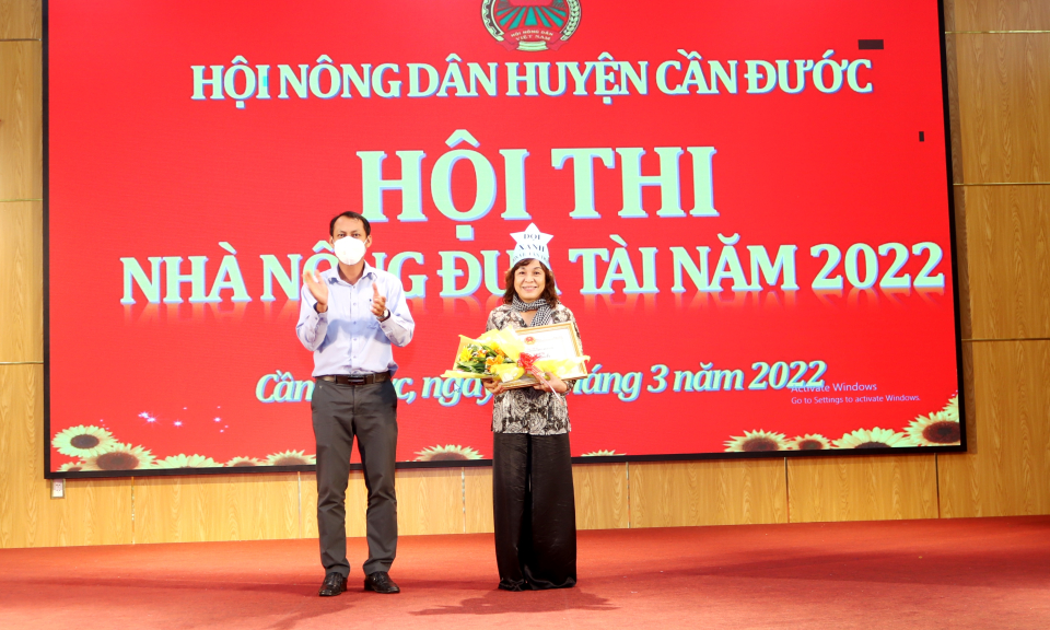 Cần Đước tổ chức Hội thi nhà nông đua tài