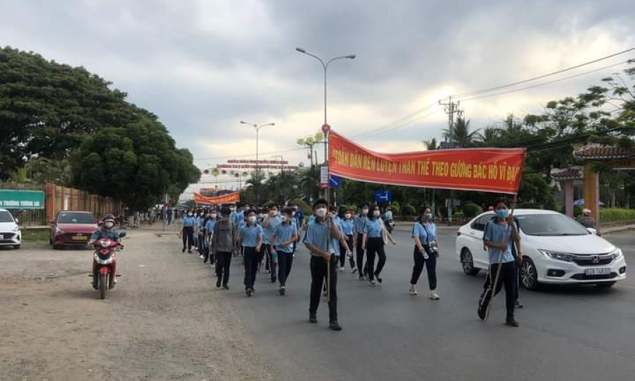 Đức Hòa ngày chạy Olympic vì sức khỏe toàn dân 2022