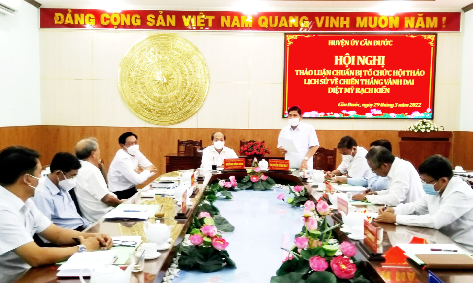 Cần Đước chuẩn bị Hội thảo khoa học lịch sử chiến thắng Vành đai diệt Mỹ Rạch Kiến
