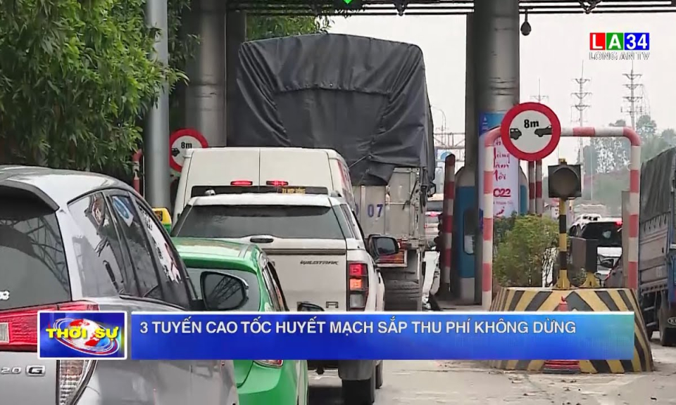 3 tuyến cao tốc huyết mạch sắp thu phí không dừng