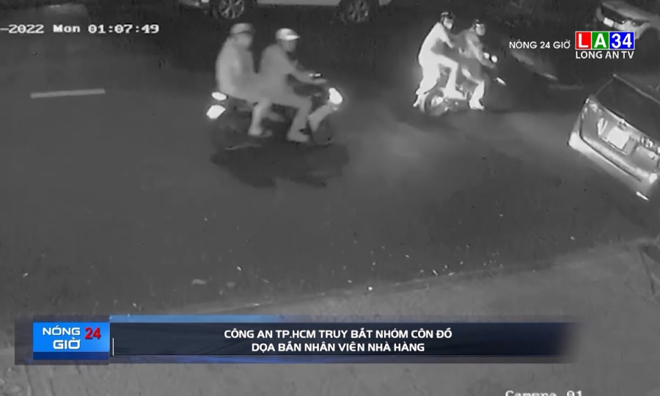 Công an TP.HCM truy bắt nhóm côn đồ dọa bắn nhân viên nhà hàng