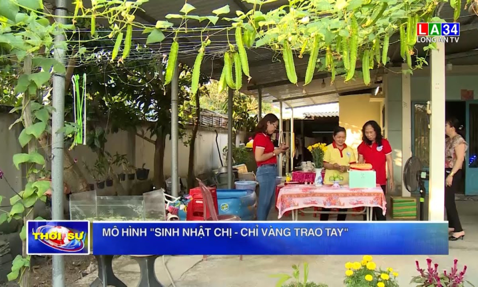 Mô hình “Sinh nhật chị – chỉ vàng trao tay”